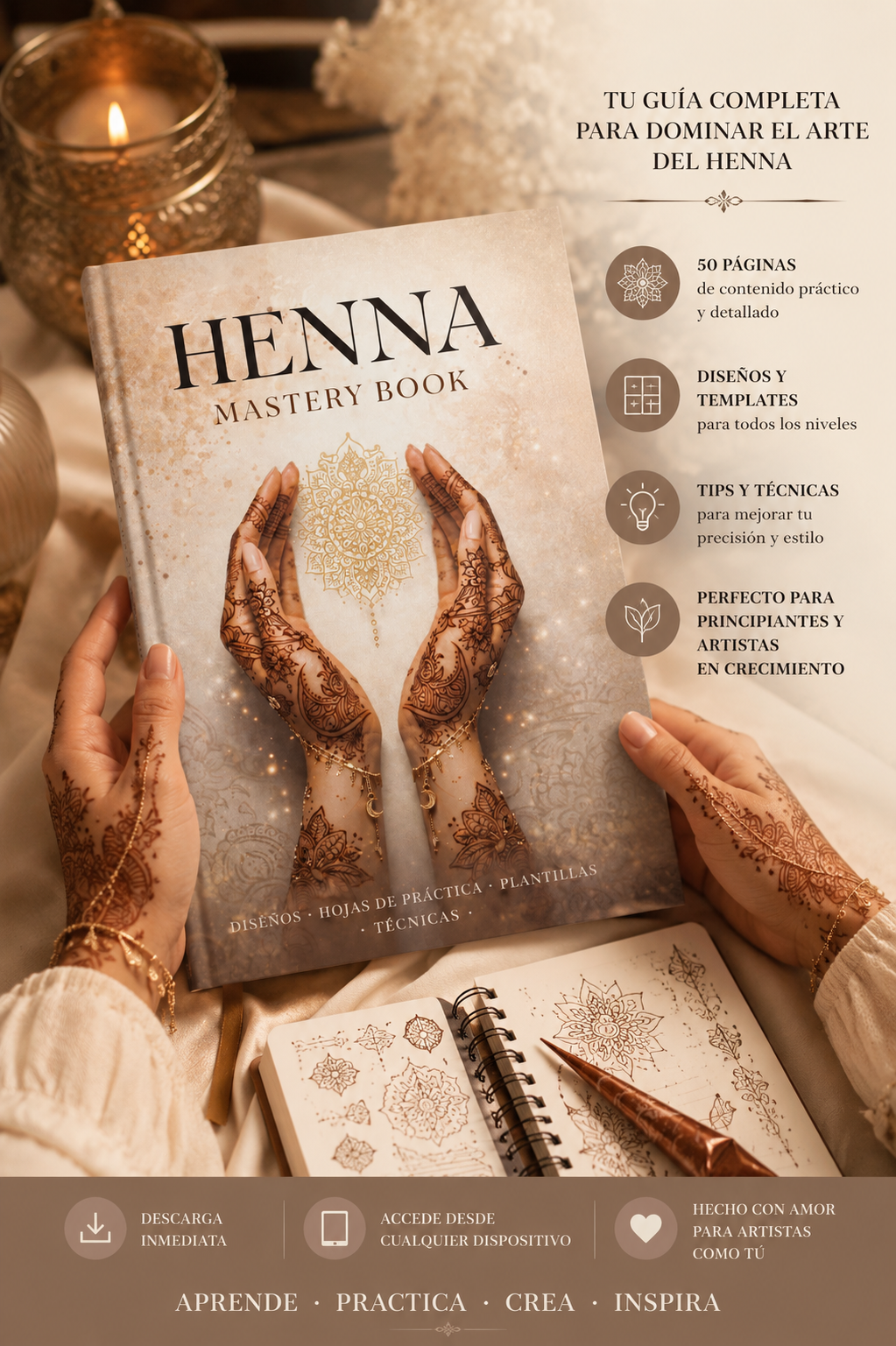Henna Mastery Book