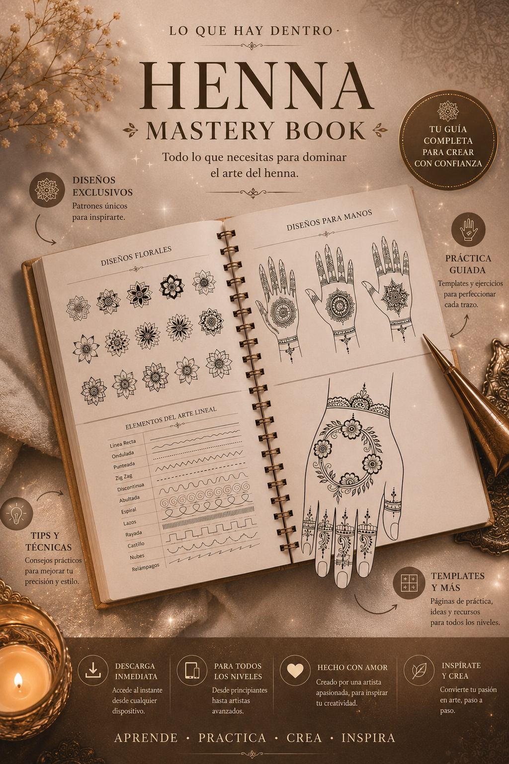 Henna Mastery Book